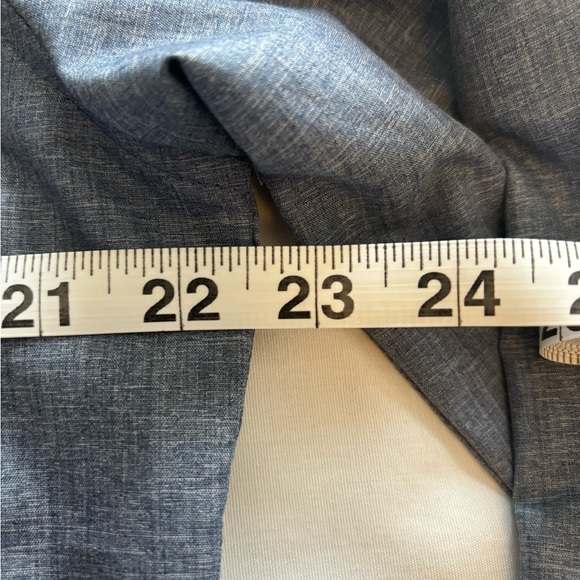 Craft and Flow Large Blue Long Sleeve Button Up Shirt - Picture 5 of 7